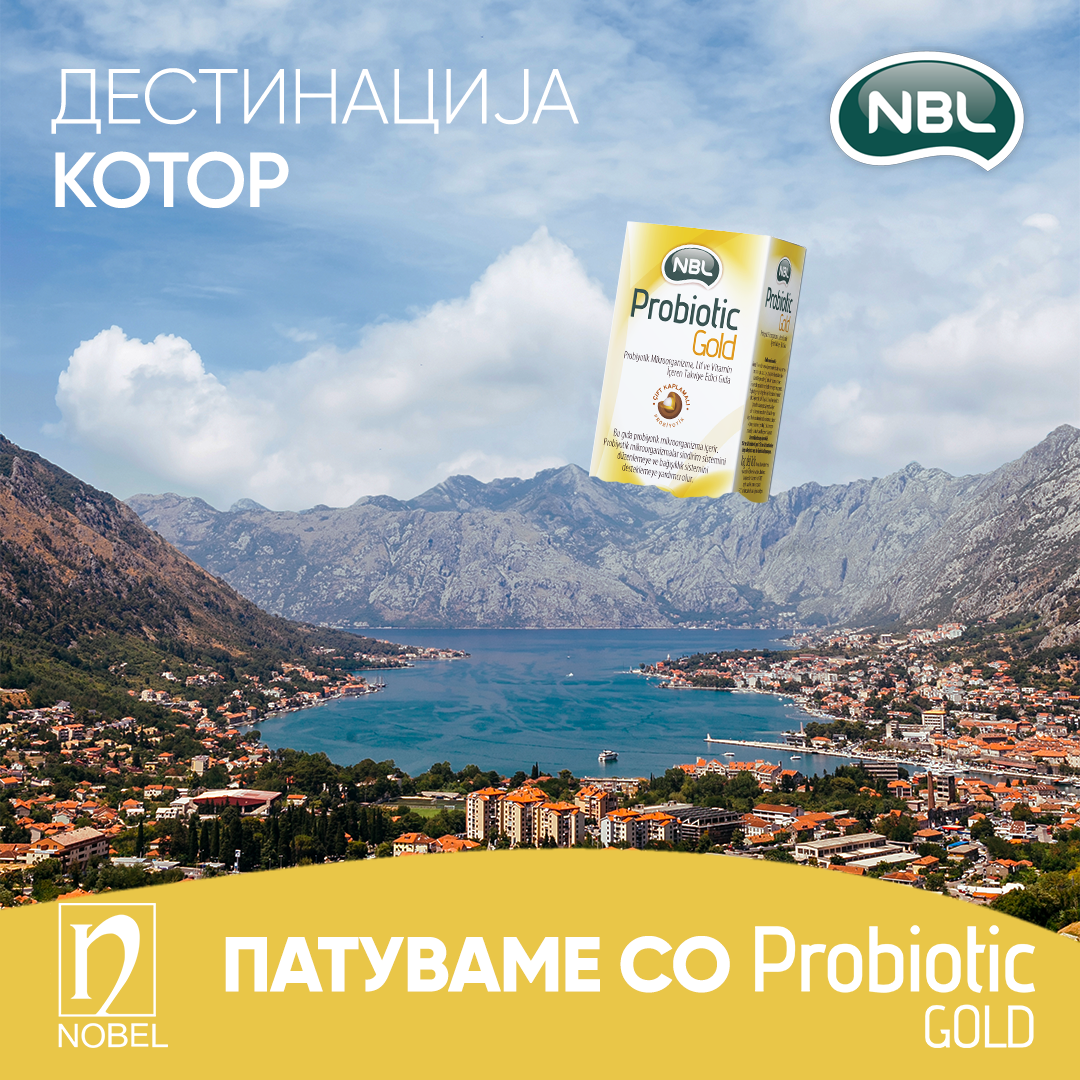Патувај со NBL Probiotic Gold – Котор